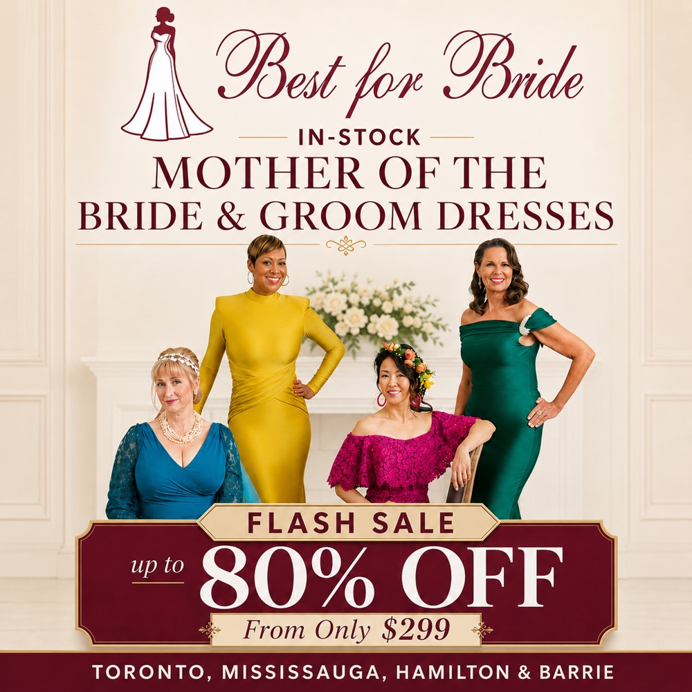 Mother-of-the-bride dresses on sale at Best for Bride