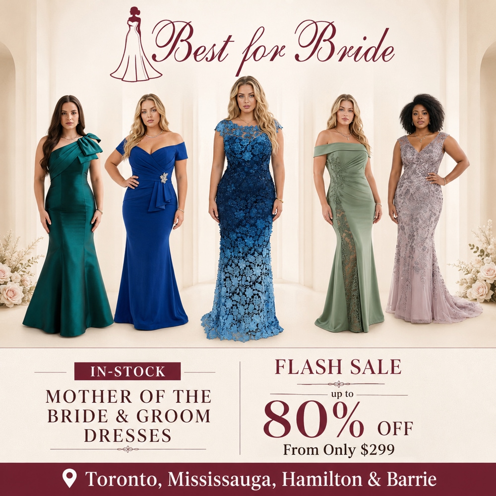 Mother-of-the-bride dress flash sale at Best for Bride