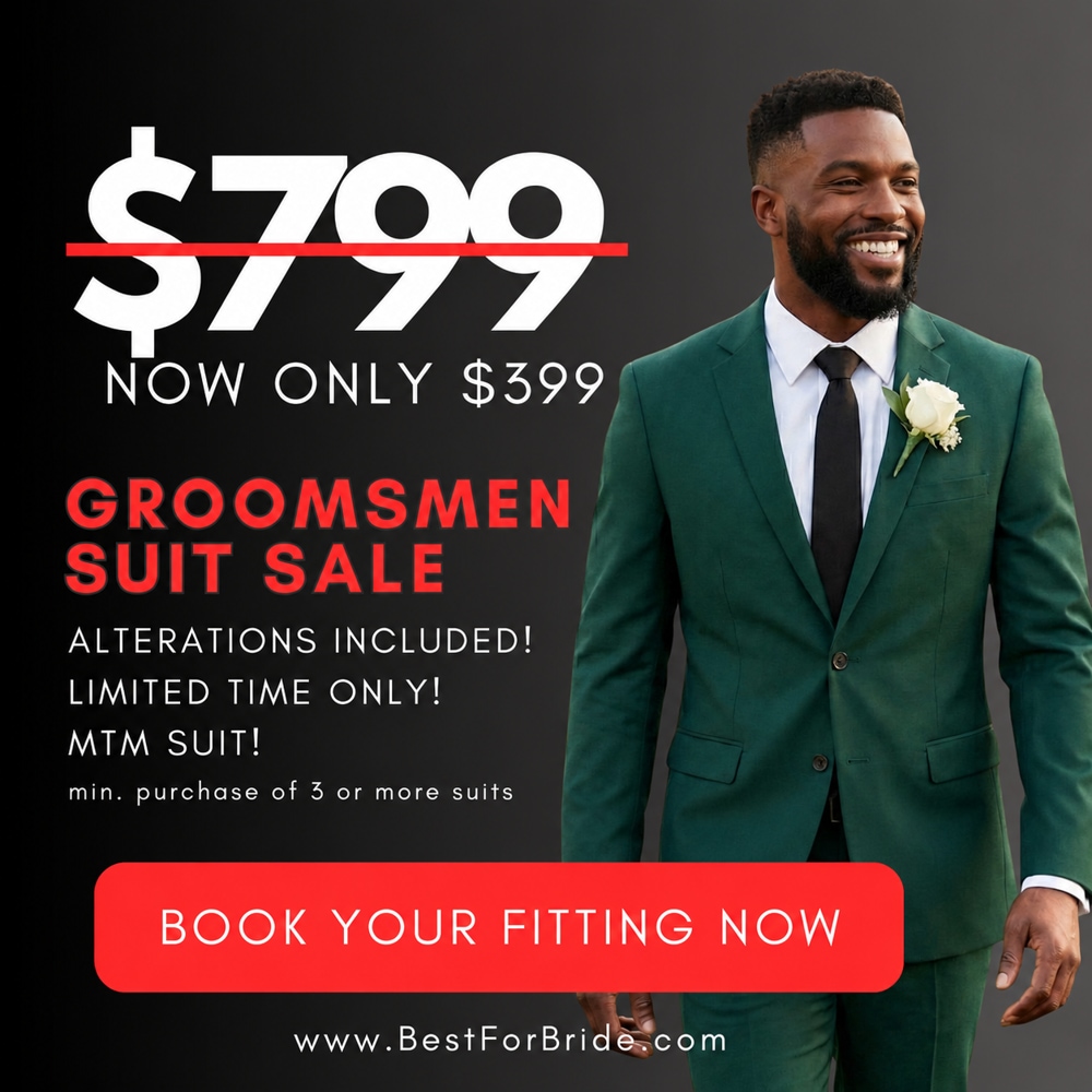 Wedding suit and tuxedo special offer