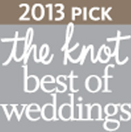 2013 pick theknot best of weddings award