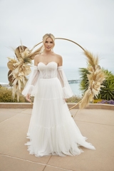 Bridal Dress: Beloved by Casablanca Bridal Collection: BL382 - CARSON 