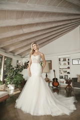 Bridal Dress: Beloved by Casablanca Bridal Collection: BL385 - DYLAN 