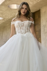 Bridal Dress: Beloved by Casablanca Bridal Collection: BL496 - Loretta 