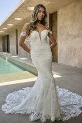 Bridal Dress: Beloved by Casablanca Bridal Collection: BL506 - Citrine 