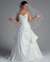 Bridal Dress: Bridalane - 205 - Shown in Ivory taffeta 