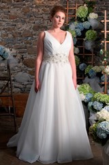 Bridal Dress: CALLISTA FALL 2013 BRIDAL Collection: 4208 - For Brides With Curves 