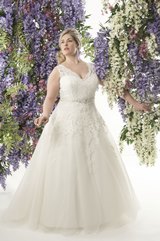 Bridal Dress: CALLISTA FALL 2014 BRIDAL Collection: 4237 - Santorini - For Brides With Curves 