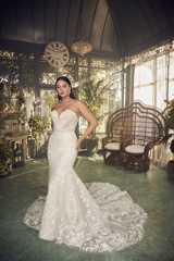 Bridal Dress: Casablanca Bridal Collection: 2477 - DELANEY 