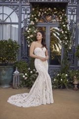 Bridal Dress: Casablanca Bridal Collection: 2490 - MADDY 