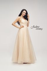 Evening Dress: Jadore Collection - V-Neck Tulle Ball Gown J17033 