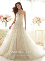 Bridal Dress: Sophia Tolli SPRING 2016 Collection - Y11637 Marquesa 