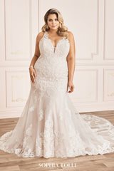 Bridal Dress: Sophia Tolli SPRING 2020 Collection - Y12030LS - Megan 