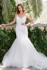 Bridal Dress: Sophia Tolli Bridal Collection - Y22268 - Romantic Mermaid Wedding Dress With Sweetheart Neckline 