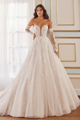 Bridal Dress: Martin Thornburg Bridal Collection: MT5110 - Aamira 