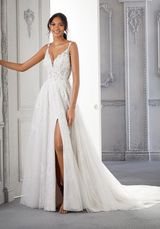 Bridal Dress: Mori Lee Bridal Fall 2021 Collection: 2363 - Clementina Wedding Dress 