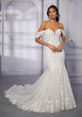 Bridal Dress: Mori Lee Bridal Fall 2021 Collection: 2386 - Circe Wedding Dress 