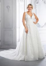 Bridal Dress: Mori Lee Julietta Fall 2021 Collection: 3327 - Carla Wedding Dress 