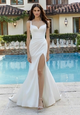Bridal Dress: Mori Lee The Other White Dress Fall 2022 Collection: 12144 - Gianna Wedding Dress 