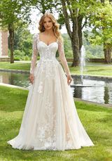 Bridal Dress: Mori Lee Bridal Spring 2022 Collection: 2420 - Drucilla Wedding Dress 