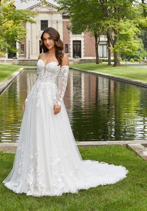 Wedding Dress - Mori Lee Bridal Spring 2022 Collection: 2425 - Dominique Wedding Dress | MoriLee Bridal Gown