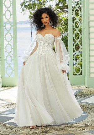 Wedding Dress - Mori Lee Voyag&eacute; Fall 2022 Collection: 6971 - Franzetta Wedding Dress | MoriLee Bridal Gown