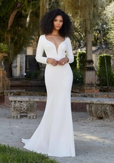 Bridal Dress: Mori Lee Voyag&eacute; Fall 2022 Collection: 6973 - Fila Wedding Dress 