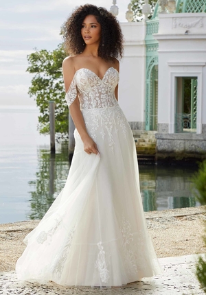 Wedding Dress - Mori Lee Voyag&eacute; Fall 2022 Collection: 6974 - Florina Wedding Dress | MoriLee Bridal Gown
