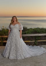 Bridal Dress: Mori Lee Julietta Bridal Collection: 3400 - Laura Wedding Dress 