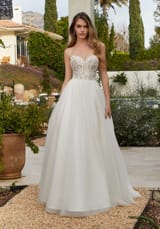 Bridal Dress: Mori Lee Blu Bridal Collection: 4125 - Maria Wedding Dress 