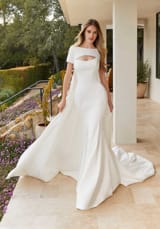 Bridal Dress: Mori Lee Blu Bridal Collection: 4130 - Marin Wedding Dress 