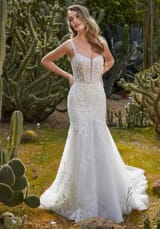 Bridal Dress: Mori Lee Blu Bridal Collection: 4132 - Miranda Wedding Dress 