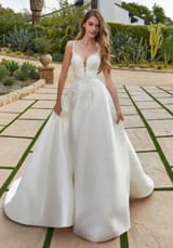 Bridal Dress: Mori Lee Blu Bridal Collection: 4133 - Moira Wedding Dress 
