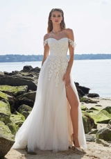 Bridal Dress: Amy & Eve Bridal Collection: 15047 - Posey Wedding Dress 