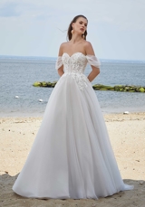 Bridal Dress: Amy & Eve Bridal Collection: 15052 - Paoletta Wedding Dress 