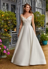 Bridal Dress: Mori Lee Blu Collection: 4461 - Rachel Wedding Dress 
