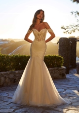 Bridal Dress: Mori Lee Blu Collection: 4467 - Rowena Wedding Dress 