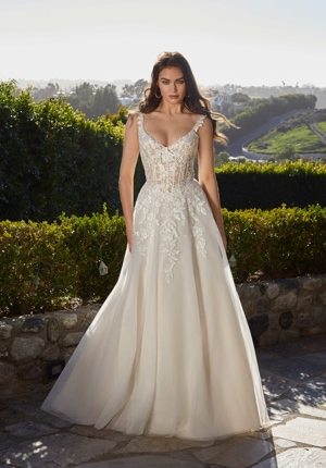 Wedding Dress - Mori Lee Blu Collection: 4469 - Romana Wedding Dress | MoriLee Bridal Gown