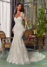 Bridal Dress: Mori Lee Blu Collection: 4479 - Riva Wedding Dress 