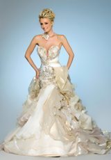 Bridal Dress: Lady Alison - Lady Alison Skirt - Lady Alison Necklace - Lady Maayan Train