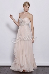 Evening Dress: Jadore J3 Collection - J3020 - 30D Chiffon w/ Beaded applique 