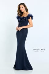 Evening Dress: Montage Collection: M503 