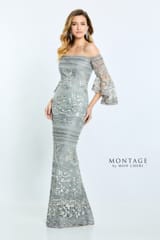 Evening Dress: Montage Collection: M514 