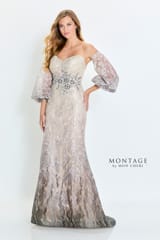 Evening Dress: Montage Collection: M523 