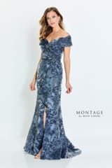 Evening Dress: Montage Collection: M524 