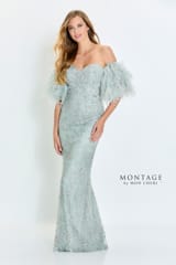 Evening Dress: Montage Collection: M525 