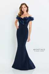 Evening Dress: Montage Collection: M538 