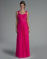 Prom Dress: Nite Time Collection: NT-77 - Shown in #10 chiffon - open diamond back 