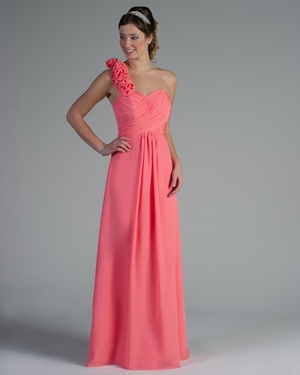 Bridesmaid Dress - Nite Time Collection: NT-79 - Shown in #26 chiffon | NiteTime Bridesmaids Gown