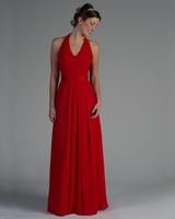 Bridesmaids Dress: Tutto Bene Collection: 2203 - Shown in Red chiffon 