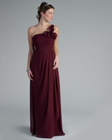 Evening Dress: Tutto Bene Collection: 22204 - Shown in Port chiffon 